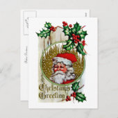 クリスマス神父 シーズンポストカード (正面/裏面)