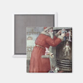 クリスマス神父 マグネット (正面/裏面)