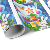 クリスマス神父 ラッピングペーパー (ロールコーナー)