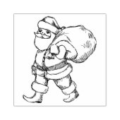 クリスマス神父 ラバースタンプ (インプリント)