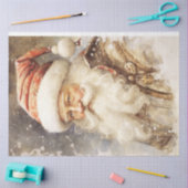 クリスマス神父 薄葉紙 (クラフト)