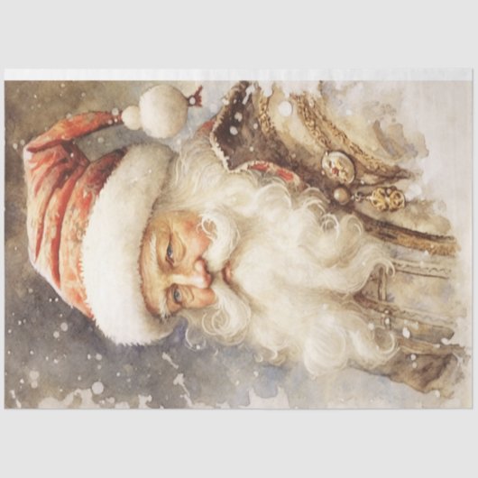 クリスマス神父 薄葉紙 (正面)