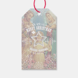 クリスマス神聖な家族 – ギフトラベル ギフトタグ