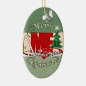 クリスマス私機械工学者 セラミックオーナメント (右)