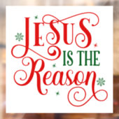 クリスマス窓がくっついている ウィンドウサイン (シート2)