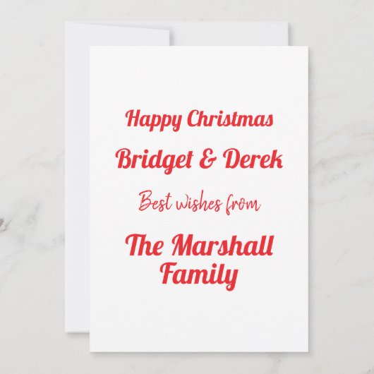 クリスマス競馬ジョッキー ダサいスウェット (裏面)