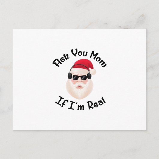 クリスマス笑わされるの醜いクリスマスおもしろい ポストカード (正面)