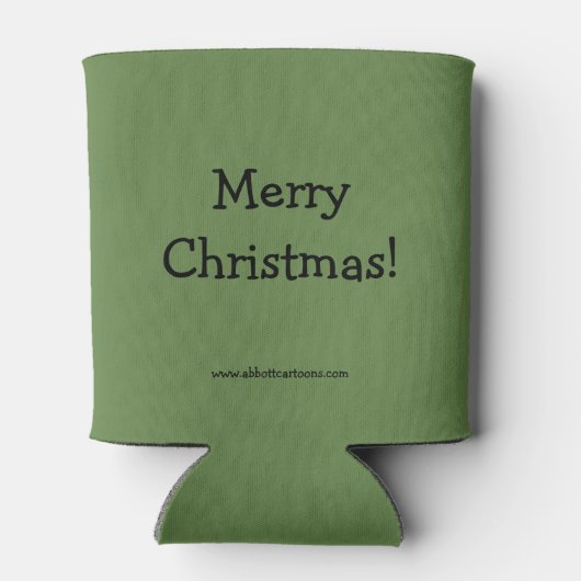 クリスマス笑わされるユーモアクーラーボックス 缶クーラー (裏面)