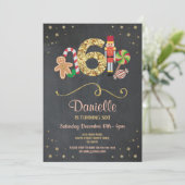 クリスマス第6誕生日休暇6招待状 招待状 (スタンド正面)