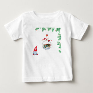 クリスマス精神と格言 ベビーTシャツ