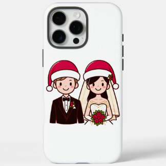 クリスマス精神の花婿 iPhone 16 PRO MAXケース