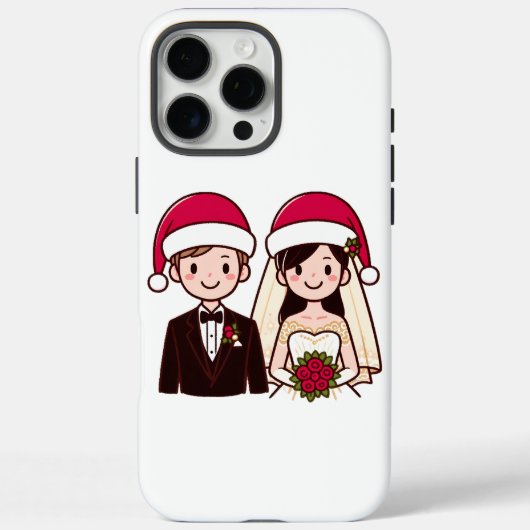 クリスマス精神の花婿 Case-Mate iPhoneケース (裏面)