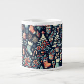 クリスマス精神 ジャンボコーヒーマグカップ (正面)