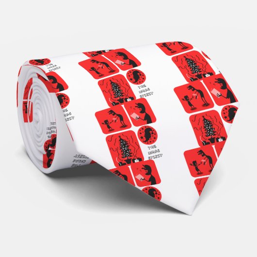 クリスマス精神 ネクタイ (ロール)