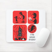 クリスマス精神 マウスパッド (マウス)