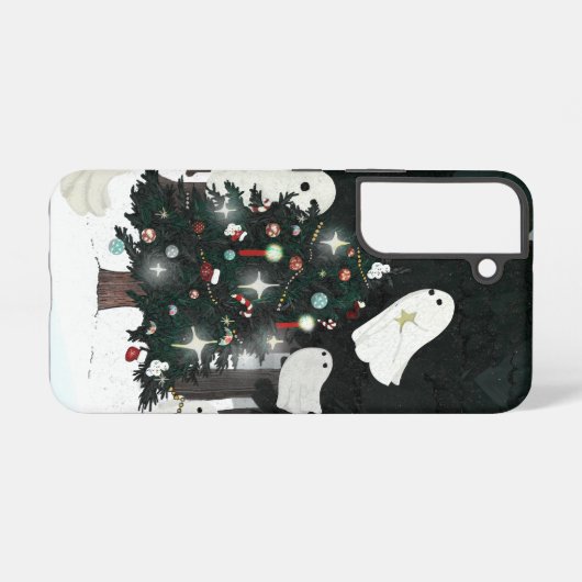 クリスマス精神 SAMSUNG GALAXYケース (裏面横)