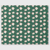 クリスマス紙のラッピング ラッピングペーパー (フラット)