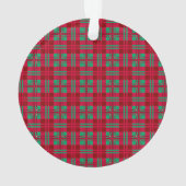 クリスマス紙オーナメント オーナメント (裏面)