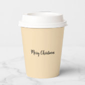 クリスマス紙カップ 紙コップ (裏面)