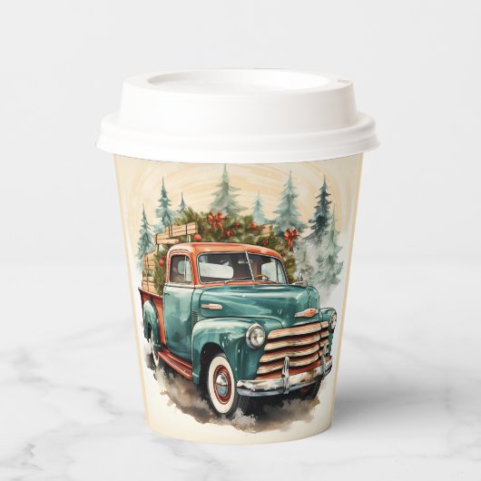 クリスマス紙カップ 紙コップ (正面)