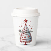 クリスマス紙カップ 紙コップ (裏面)
