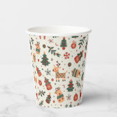 クリスマス紙カップ 紙コップ (裏面)