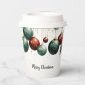 クリスマス紙カップ 紙コップ (裏面)