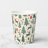クリスマス紙カップ 紙コップ (裏面)