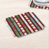 クリスマス紙コースター ペーパーコースター (アングル)
