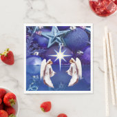 クリスマス紙ナプキンス、クリスマスエンジェル スタンダードランチョンナプキン (インサイチュ)