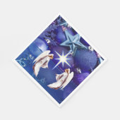 クリスマス紙ナプキンス、クリスマスエンジェル スタンダードランチョンナプキン (角)