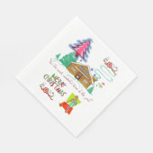 クリスマス紙ナプキンス、クリーニング・レディ スタンダードランチョンナプキン (角)