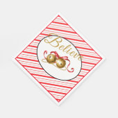 クリスマス紙ナプキンス スタンダードランチョンナプキン (角)