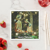 クリスマス紙ナプキンス、メリークリスマス、イエス スタンダードランチョンナプキン (インサイチュ)