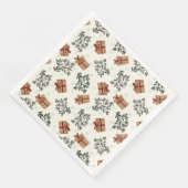 クリスマス紙ナプキン (コーナー)