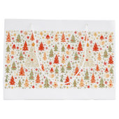 クリスマス紙バッグ ラージペーパーバッグ (裏面)