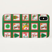 クリスマス紙パターン Case-Mate iPhoneケース (裏面(横))