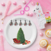 クリスマス紙パーティープレート ペーパープレート (パーティー)