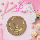 クリスマス紙プレート、エンジェル ペーパープレート (パーティー)