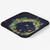 クリスマス紙プレート ファンシー ペーパープレート (傾斜あり)