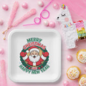 クリスマス紙プレート ペーパープレート (パーティー)
