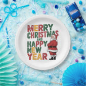 クリスマス紙プレート ペーパープレート (パーティー)