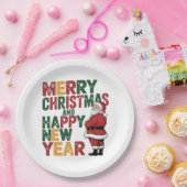 クリスマス紙プレート ペーパープレート (パーティー)