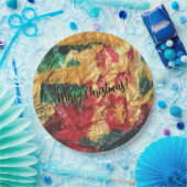 クリスマス紙プレート ペーパープレート (パーティー)