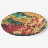 クリスマス紙プレート ペーパープレート (アングル)