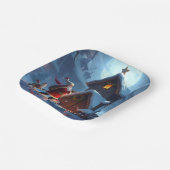 クリスマス紙プレート ペーパープレート (傾斜あり)