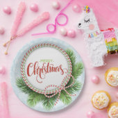 クリスマス紙プレート ペーパープレート (パーティー)