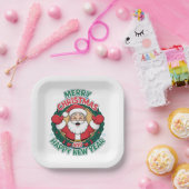 クリスマス紙プレート ペーパープレート (パーティー)