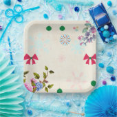 クリスマス紙プレート ペーパープレート (パーティー)