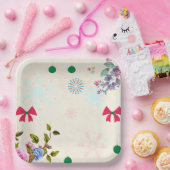 クリスマス紙プレート ペーパープレート (パーティー)